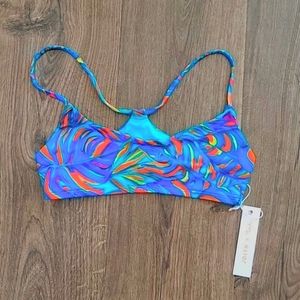 NEW Jolyn Lanikea Bikini Top in Paradise XS